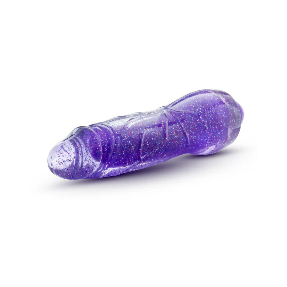 7" Pretty Purple Realistic Vibrator - Image 3