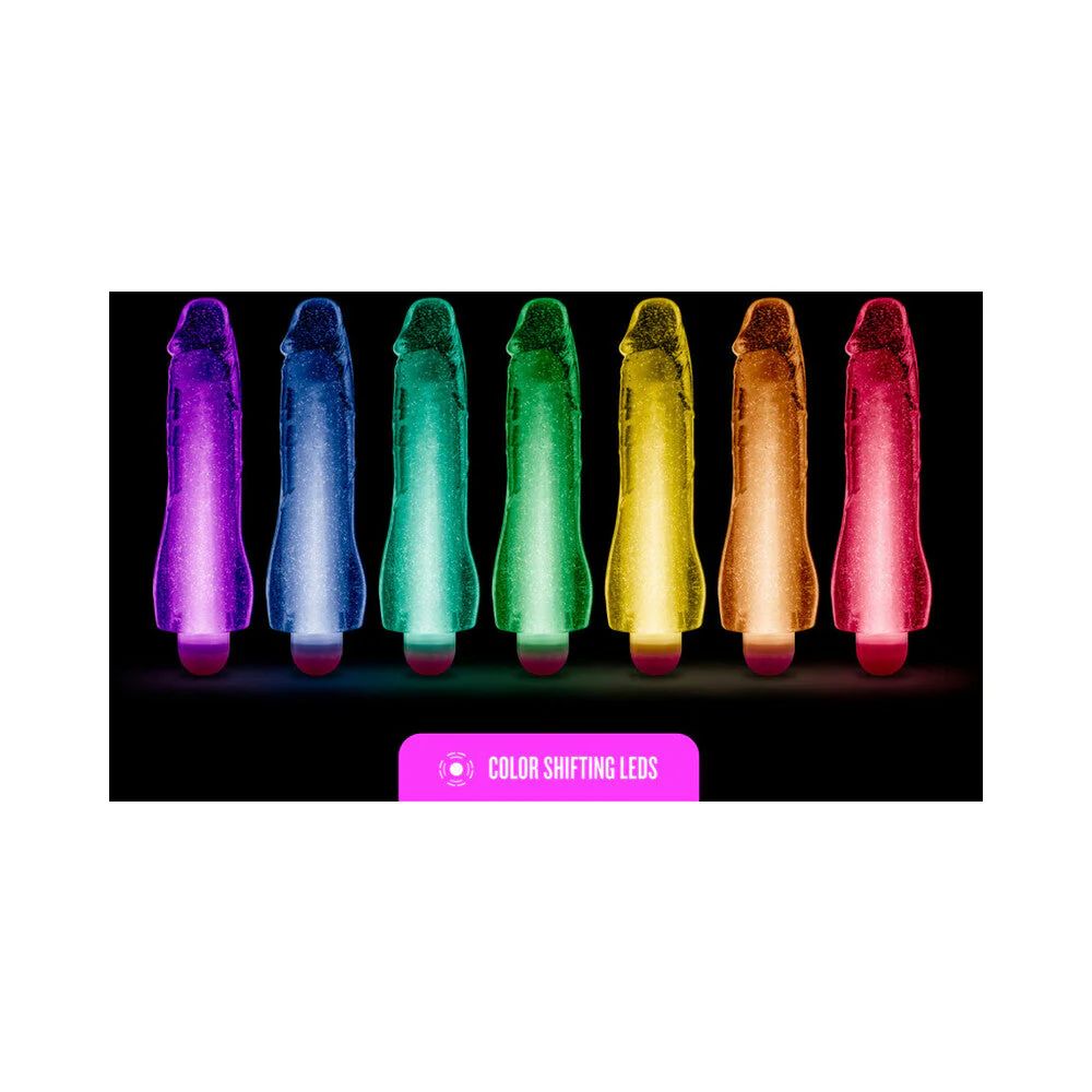7" Pretty Purple Realistic Vibrator - Image 5