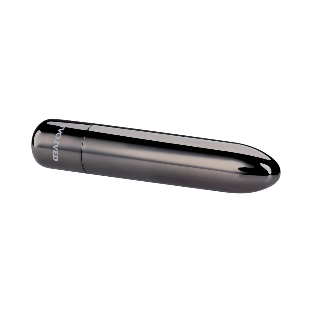 A Black Chrome Rechargeable Bullet Vibrator - Image 3