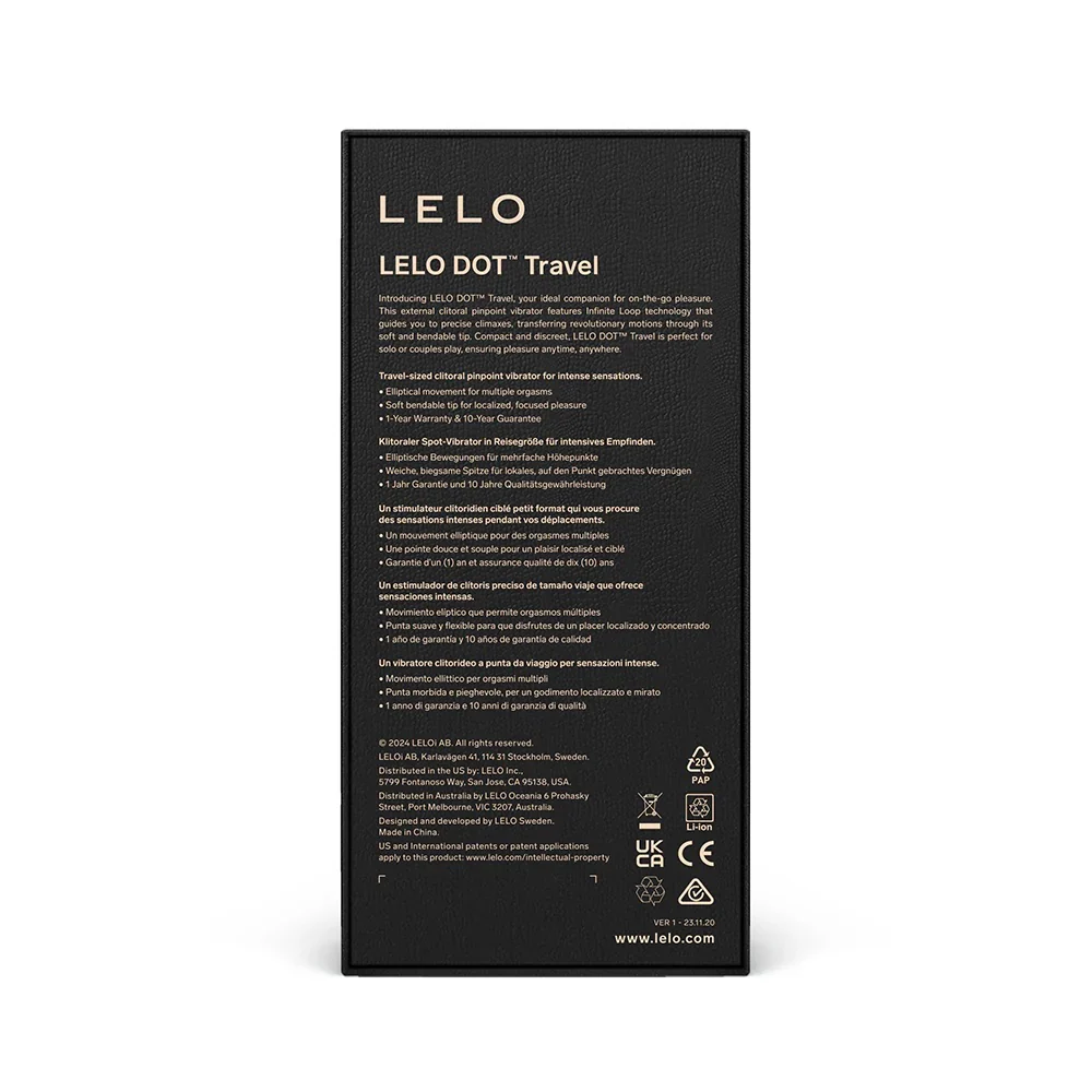 LELO DOT Travel Sized - A Luxurious, High-Speed, Pinpoint Vibrator - Image 5