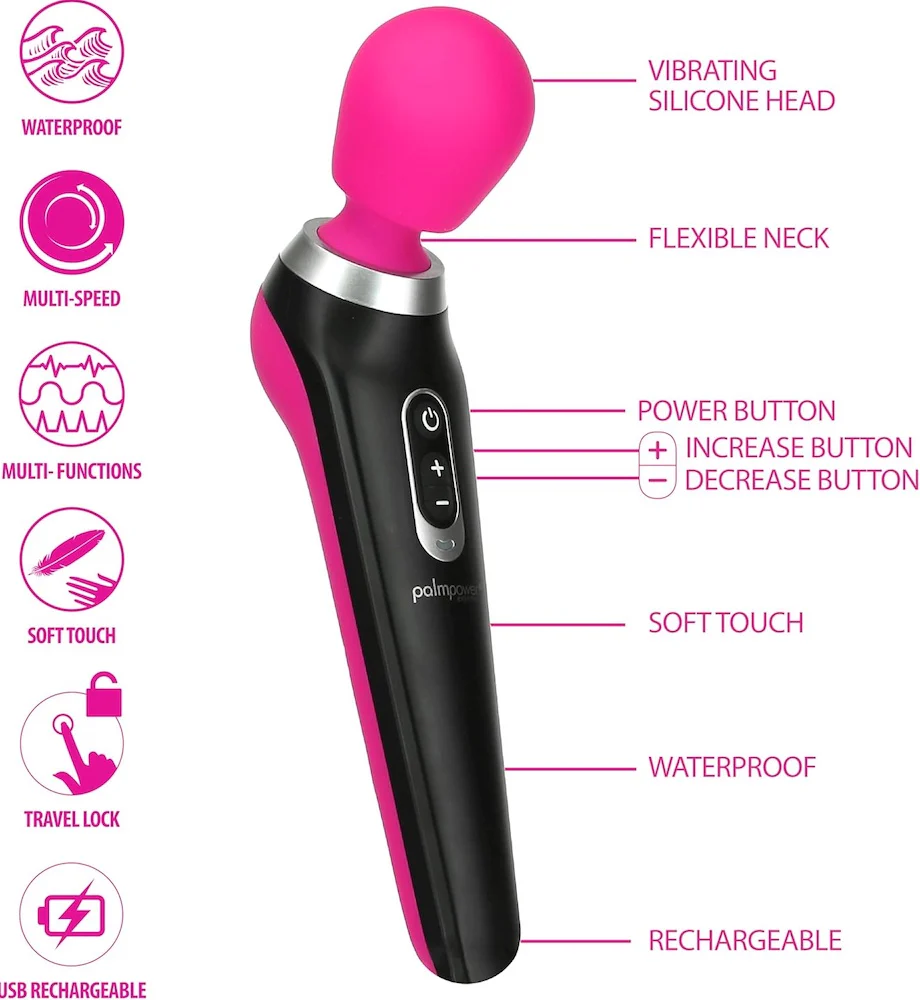 The Palm Power Extreme Wand Vibrator - Image 6