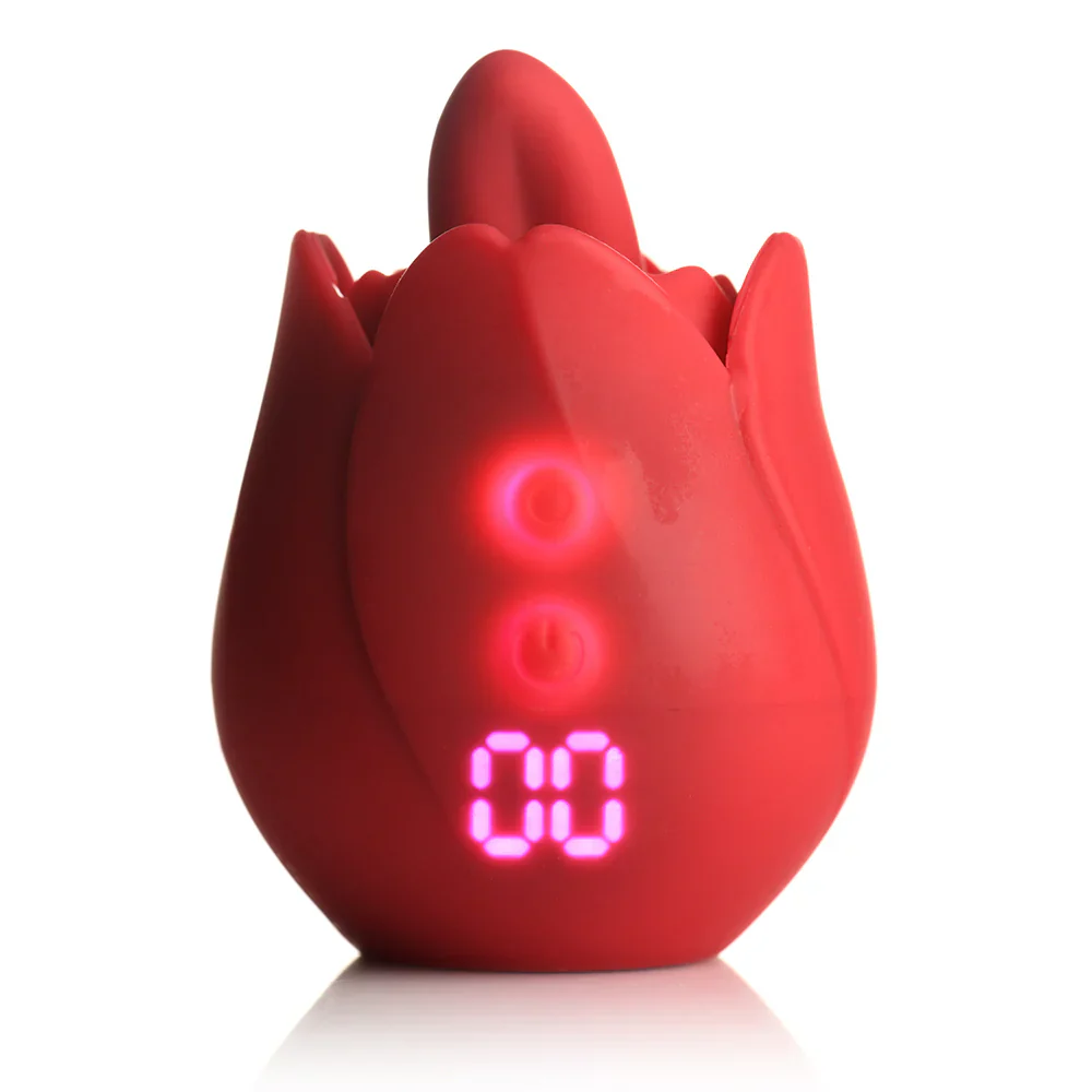 A Licking and Vibrating Rose Toy (it offers no suction) - Image 10
