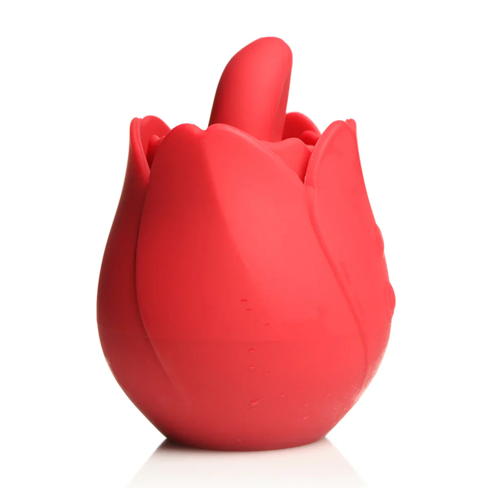 A Licking and Vibrating Rose Toy (it offers no suction) - Image 11
