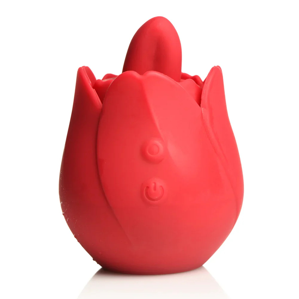 A Licking and Vibrating Rose Toy (it offers no suction) - Image 15